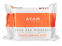 Ayan Beauty Care Makeup Remover Wipes, Dead Sea Mineral + Vitamin C Serum - thumbnail 1