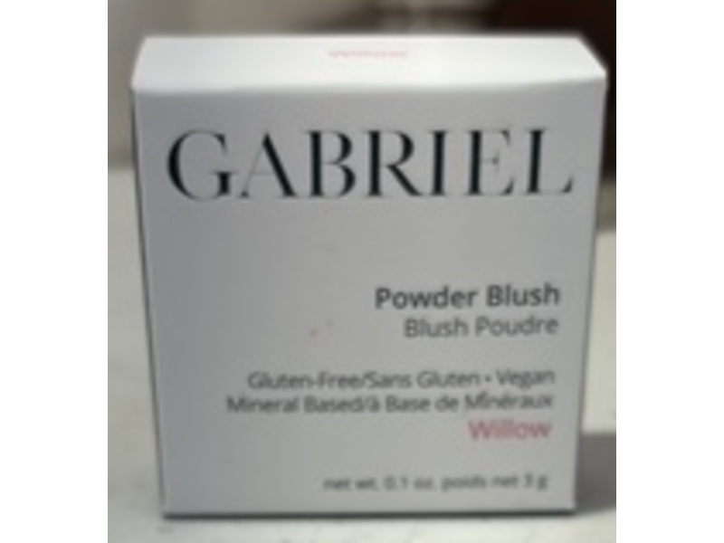 Gabriel Powder Blush, Willow, 0.1 oz/3 g