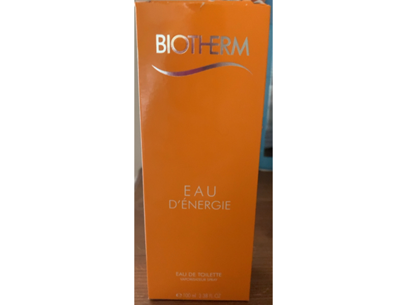 Biotherm Eau D' Energie Eau de Toilette Spray, 3.38 fl oz/100 mL