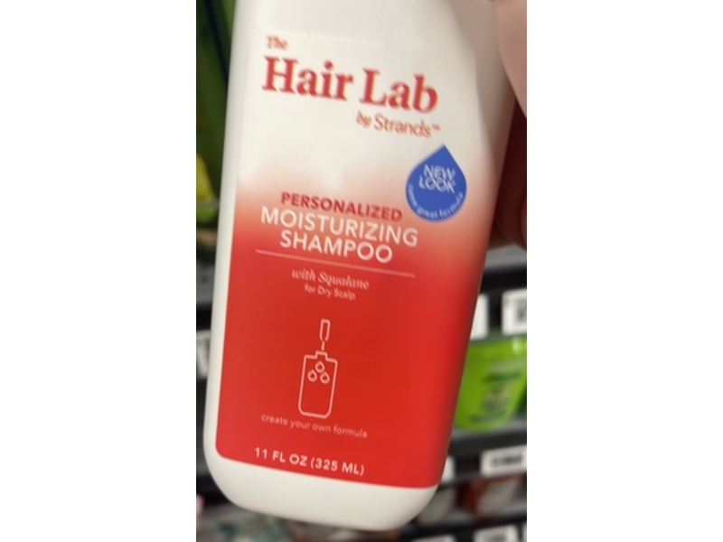 The Hair Lab By Strands Personalized Moisturizing Shampoo, 11 fl oz/325 mL