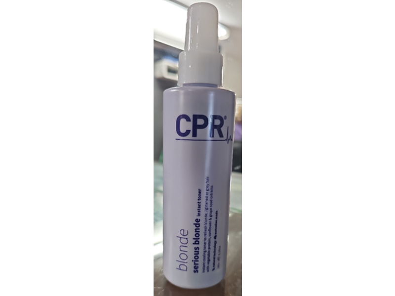 CPR Blonde Serious Blonde Instant Toner, 6.1 fl oz/180 mL