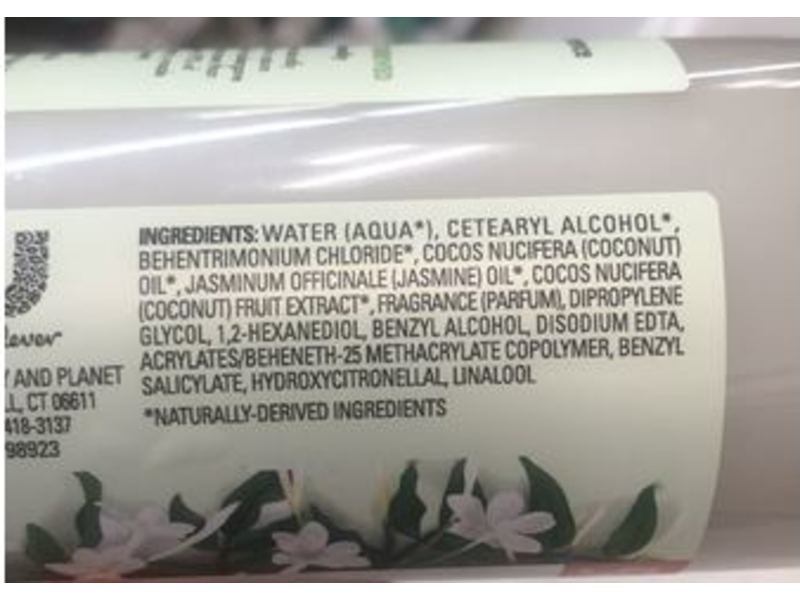 Love Beauty & Planet Conditioner, Coconut Milk & White Jasmine, Divine Definition, 20.25 fl oz/600 mL