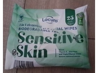 Lacura 3 In 1 Facial Wipes, 25 Count - Image 3