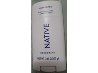 Native Deodorant, Unscented, 2.65 oz/75 g - thumbnail 2
