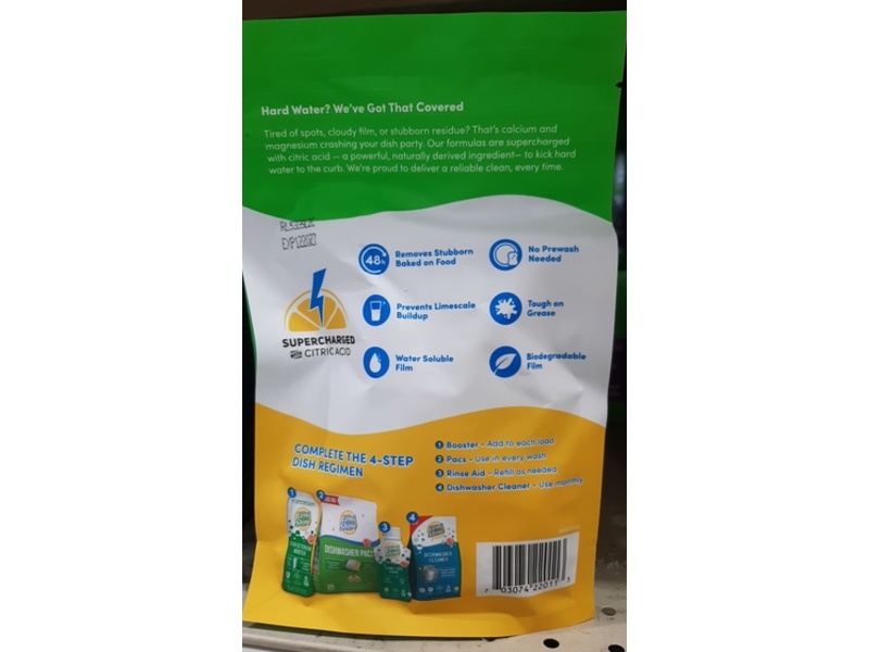 Lemi Shine Dishwasher Pacs, Supercharged Citric Acid, 10.98 oz/311.48 g, 26 Count