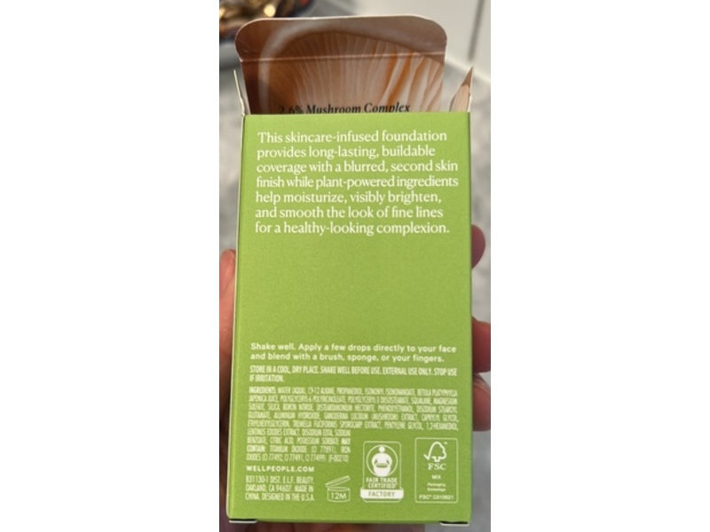 Well People Skinforia Serum Foundation, 24 Light Medium Neutral, 1.7 fl oz/50 mL