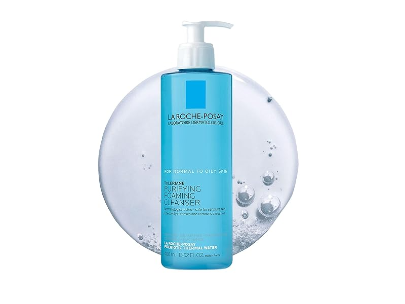 La Roche-Posay Purifying Foaming Cleanser, 13.52 oz/400 mL
