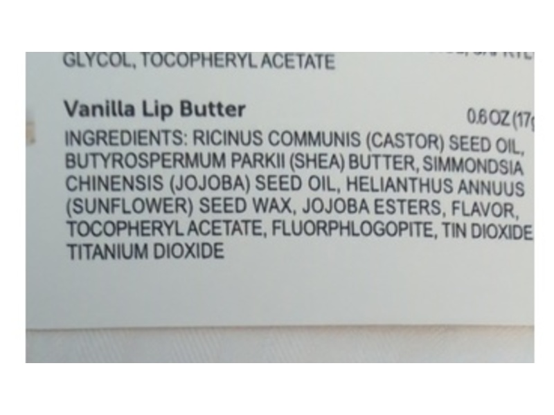 Nectarlife Frosty Vanilla Lip Butter, Vanilla, 0.6 oz/17 g