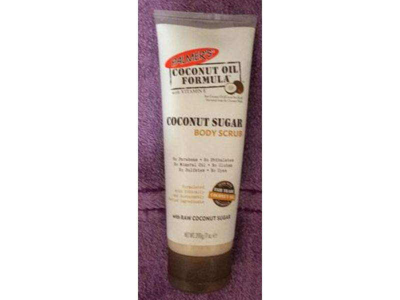 Palmer's Coconut Sugar Body Scrub, Raw Coconut Sugar, 7 oz/200 g