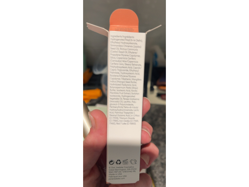 Jane Iredale HydroPure Hyaluronic Lip Gloss, Sangria, 0.17 fl oz/3.75 mL