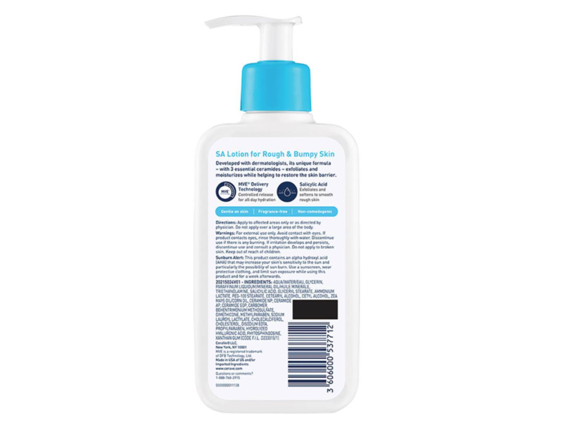 CeraVe SA Lotion Rough & Bumpy Skin, 19 fl oz/562 mL