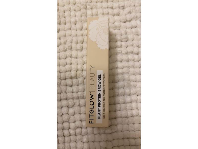 Fitglow Beauty Natural Plant Protein Brow Gel, Clear