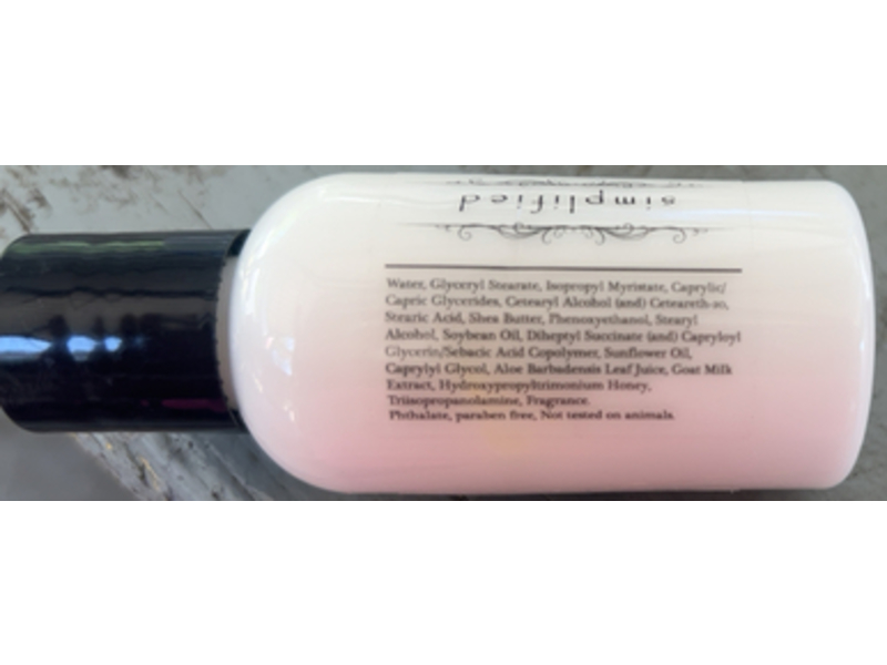 Simplified Skin Goat Milk Lotion, Caribbean Coconut, 2 oz