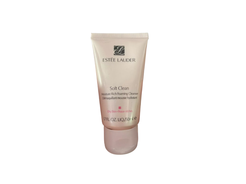 Estee Lauder Soft Clean Moisture Rich Foaming Cleanser, 1.7 fl oz/50 mL