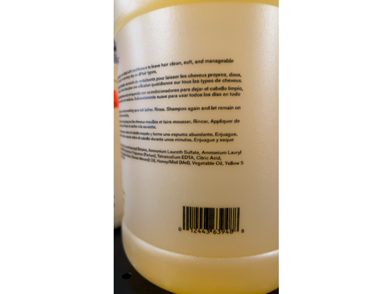 Prolific Hair Shampoo, Honey & Almond, 3.78 L