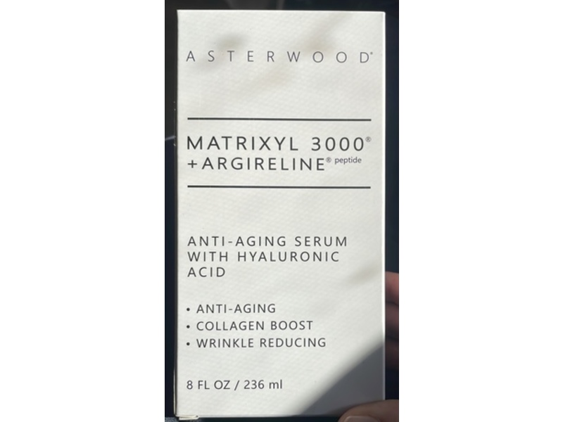 ASTERWOOD Matrixyl 3000+Argireline Peptide Serum, 8 fl oz/236 mL