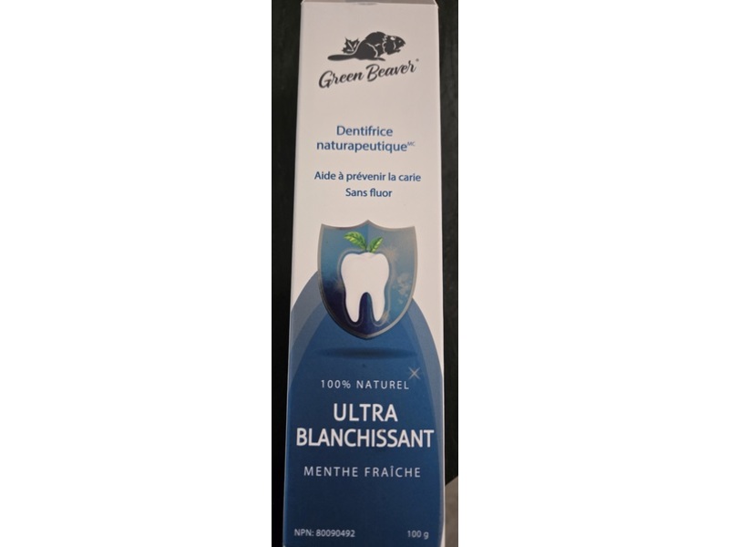Green Beaver Extra Whitening Naturapeutic Toothpaste, Fresh Mint, 100 g, Pack Of 3