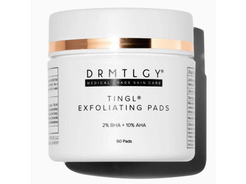 Drmtlgy Tingl Exfoliating Pads, 60 Pads