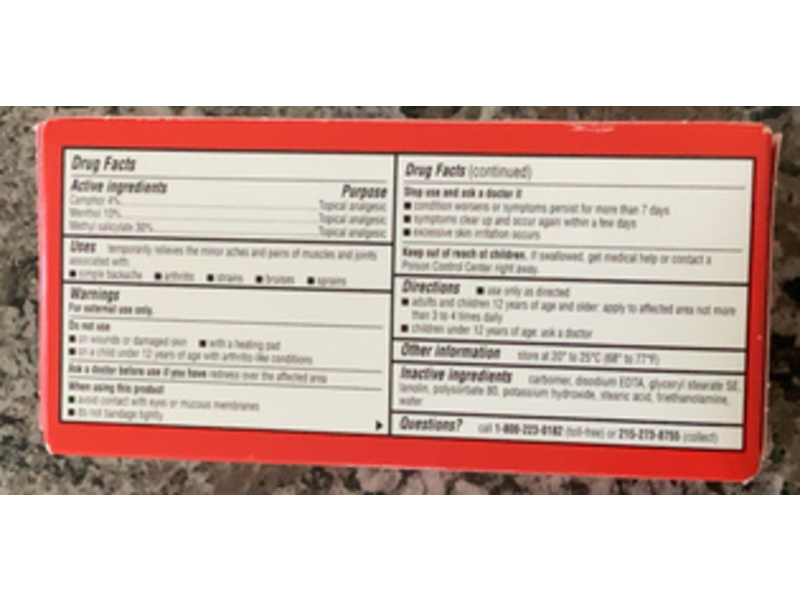 Bengay Ultra Strength Topical Pain Relief Cream, 2 oz/57 g