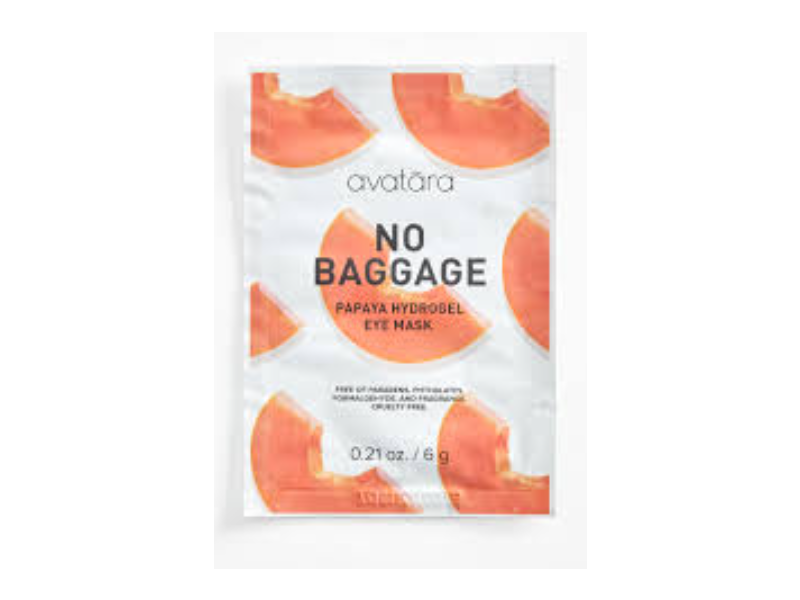 Avatara No Baggage Eye Mask, Papaya Hydrogel, 0.21 fl oz/6 g