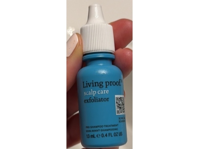 Living Proof Scalp Care Exfoliator Pre-Shampoo Treatment, 0.4 fl oz/13 mL