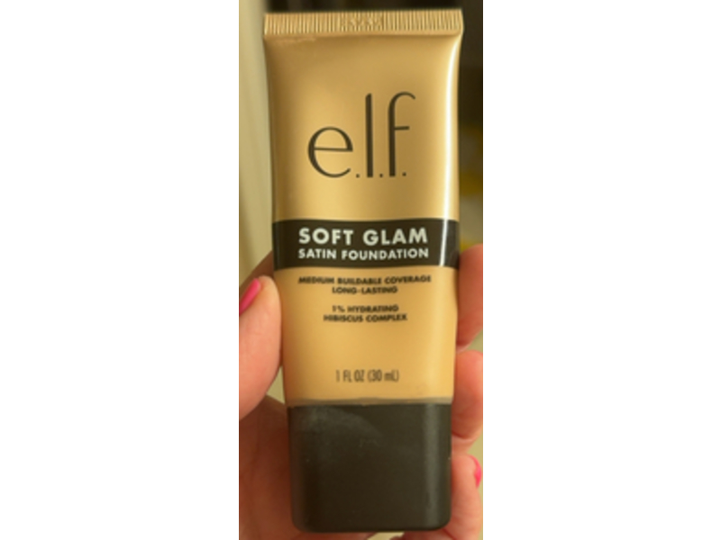 e.l.f. Soft Glam Satin Foundation, 25 Light Neutral, 1 fl oz/30 mL