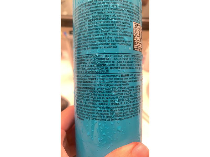 Bed Head Tigi Recovery Moisture Rush Conditioner, 20.29 fl oz/600 mL