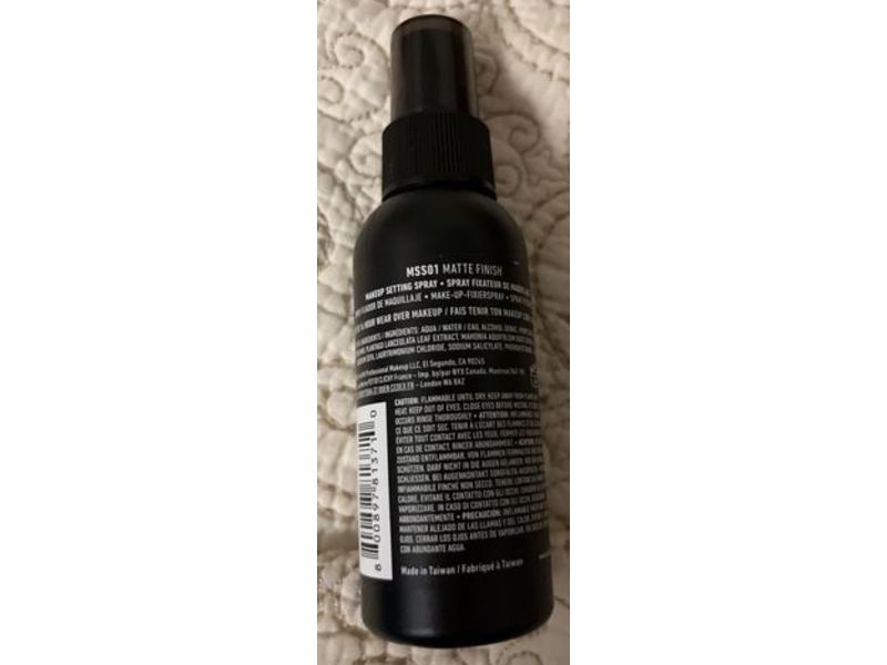 Nyx Professional Makeup Setting Spray, Matte Finish, 2.03 fl oz/60 mL