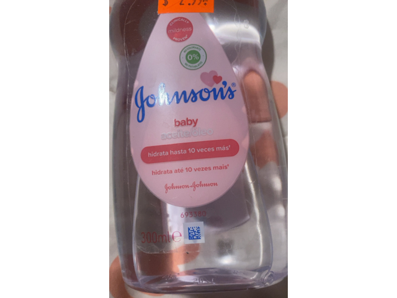 Johnson`s Baby Oil, 300 mL