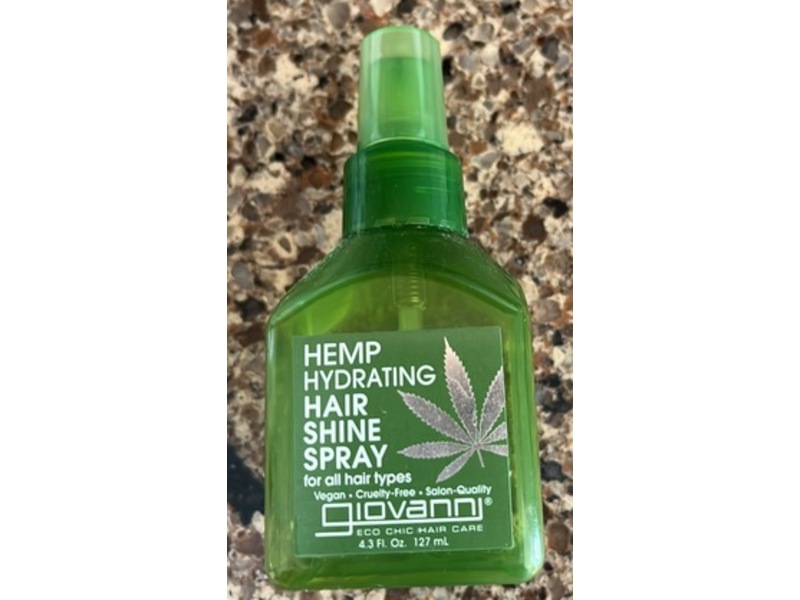 Giovanni Hemp Hydrating Hair Shine Spray, 4.3 fl oz/127 mL