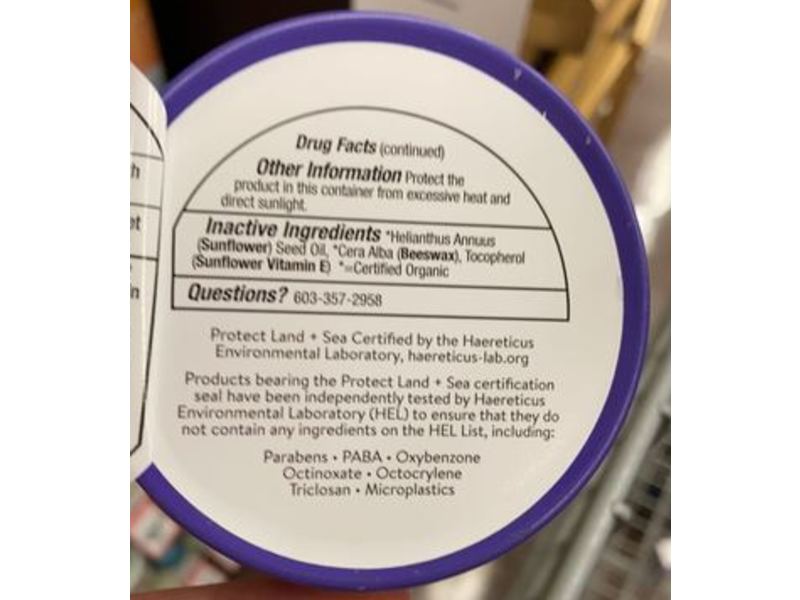 Badger Adventure Sport Mineral Sunscreen, Clear Zinc, SPF 50, 2.4 oz/68 g