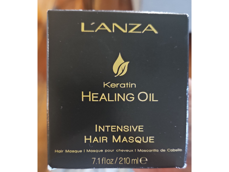 L'anza Intensive Hair Masque, Keratin Healing Oil, 7.1 fl oz/210 mL