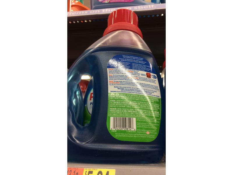 Persil Proclean Laundry Detergent, Fresh Linen, 40 fl oz