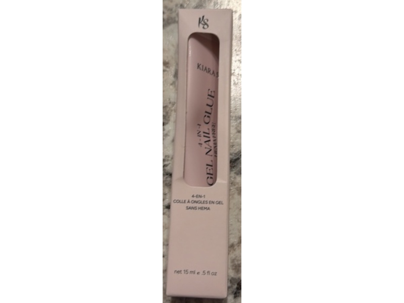 Kiara Sky 4-in-1 Gel Nail Glue, 0.5 fl oz/15 mL