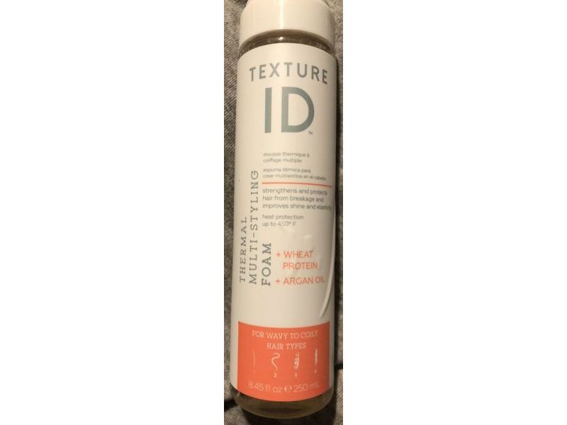 Texture Id Thermal Multi-Styling Foam, Wheat Protein+ Argan Oil, 8.45 fl oz/250 mL