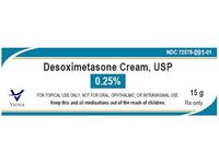 Desoximetasone Cream 0.25%, 15 g, Viona (Rx) - thumbnail 1
