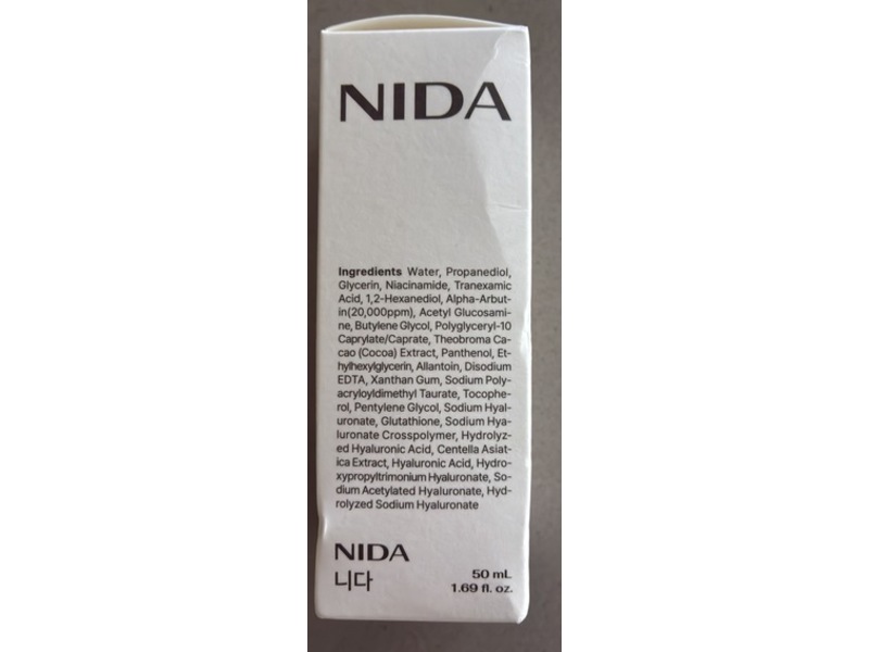 Nida Alpha-Arbutin TXA Pure Tone Serum, 1.69 fl oz/50 mL