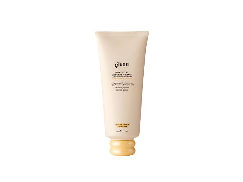 Gisou Ceramide Therapy Hydrating Conditioner, Honey Gloss, 6.8 fl oz/200 mL