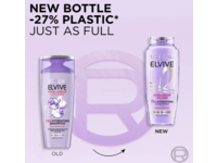 L'Oreal Paris Elvive Hyaluron + Plump 72h Hydrating Shampoo, Hyaluronic Acid, 400 mL - thumbnail 2
