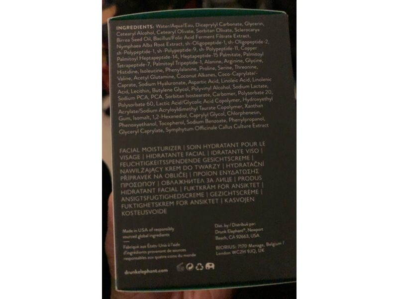 Drunk Elephant Protini Polypeptide Cream, 3.3 fl oz/100 mL