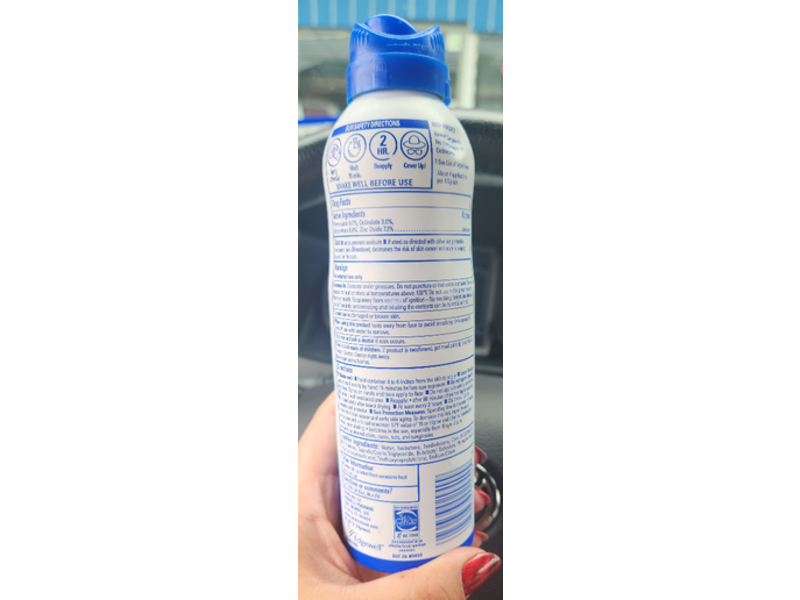 Banana Boat Sensitive Mineral Enriched Sunscreen Lotion Spray, SPF 50+, 6 oz/170 g