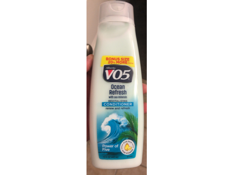 Alberto Vo5 Ocean Refresh Revitalizing Conditioner, Renew & Refresh, Sea Minerals, 15 fl oz/443 mL