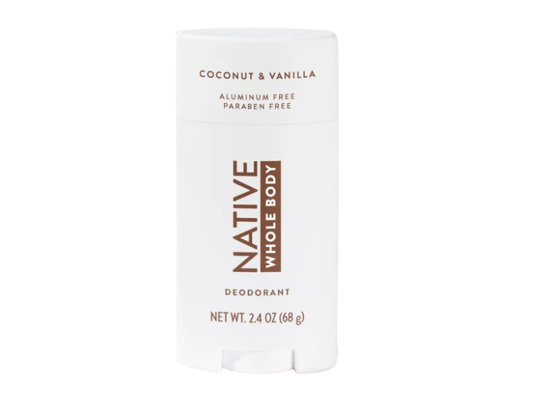 Native Whole Body Deodorant, Coconut & Vanilla, 2.4 oz/68 g