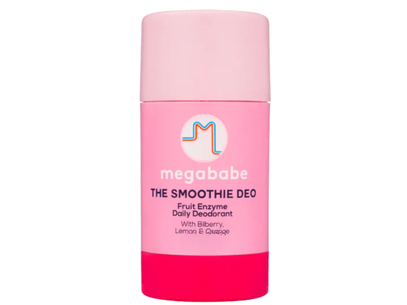 Megababe The Smoothie Deo Fruit Enzyme Daily Deodorant, 1 oz/28 g