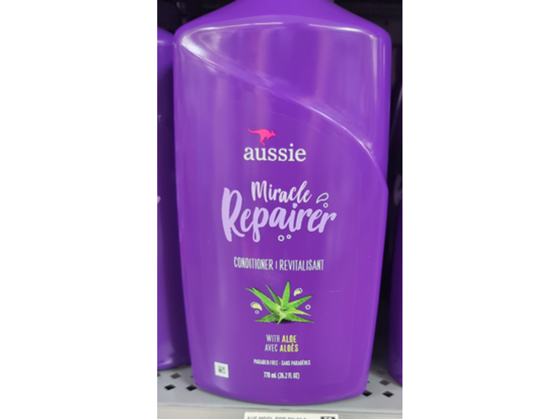 Aussie Miracle Repair Conditioner with Aloe, 26.2 fl oz/778 mL