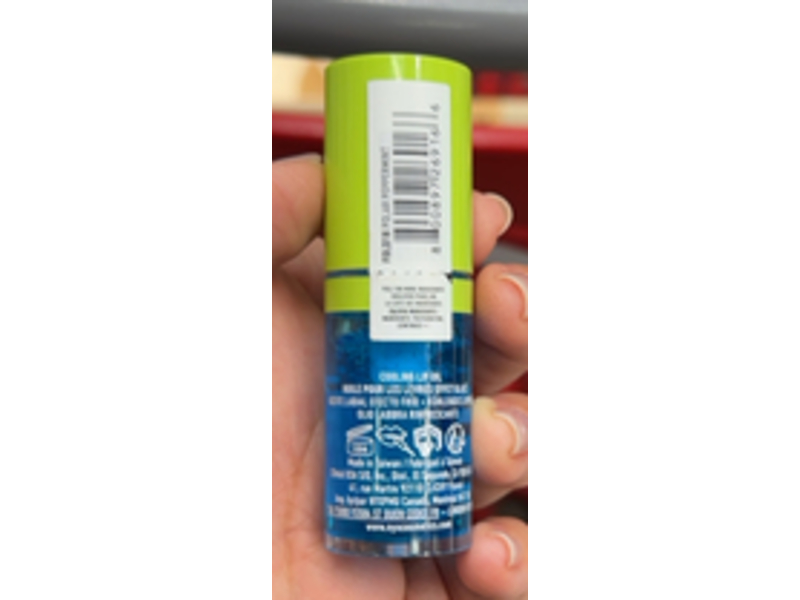 Nyx Professional Makeup Fat Oil Chillz Drip Lip Gloss, Polar Peppermint, 0.16 fl oz/4.8 mL