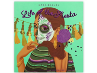 Kara Beauty Eyeshadow Palette, Life of the Fiesta, 1.15 oz/32.7 g - Image 4