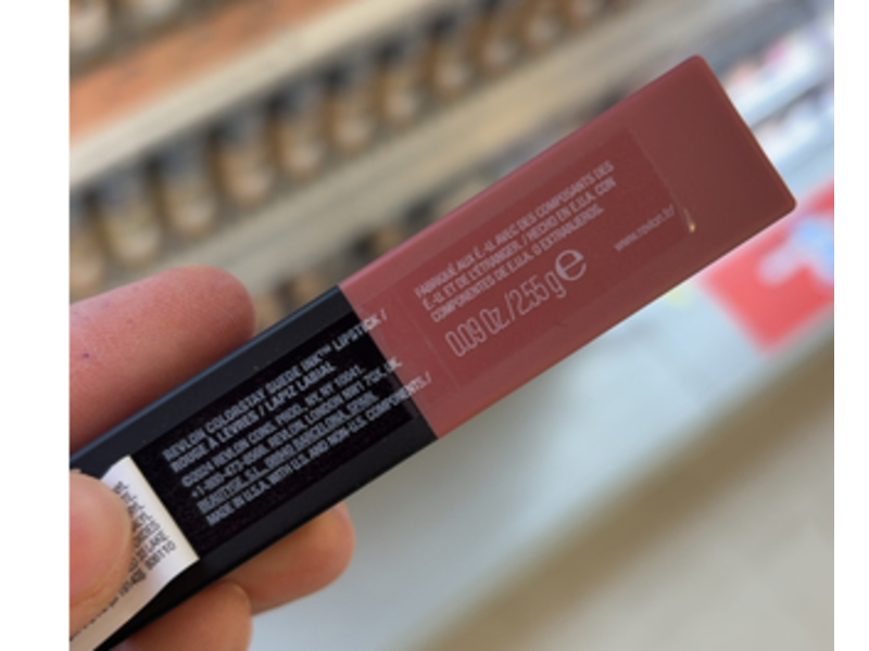 Revlon Colorstay Suede Ink Lipstick, 008 That Girl, 0.09 oz/2.55 g