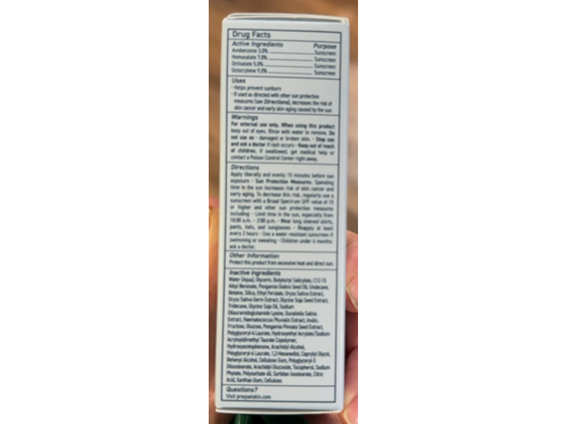 Prequel Solar Shade Sunscreen, SPF 46 PA++++, 1.7 fl oz/50 mL