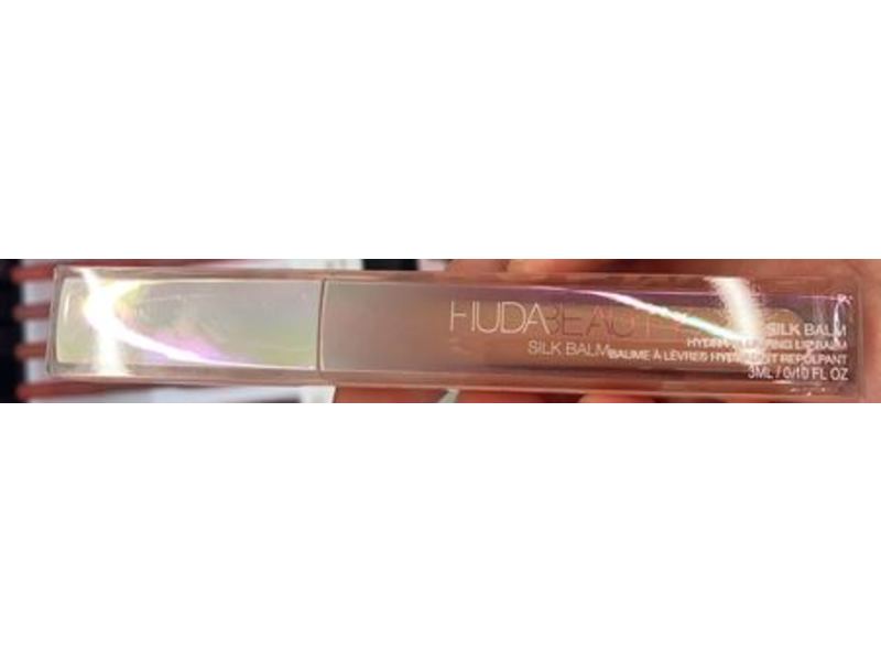 Huda Beauty Hydrating Lip Balm, Silk Balm, 0.10 fl oz/3 mL